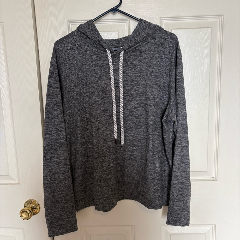 Gray Hooded pullover